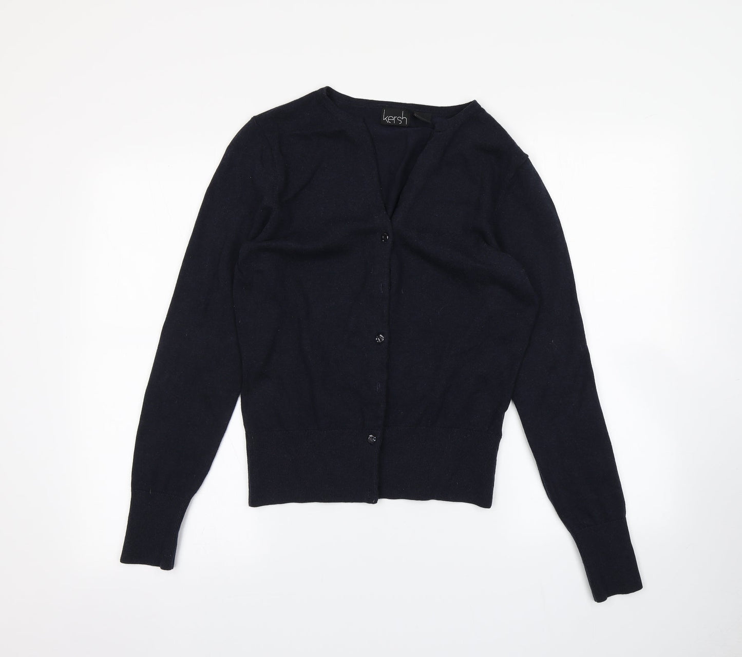 Kersh  Womens Blue   Cardigan Jumper Size L