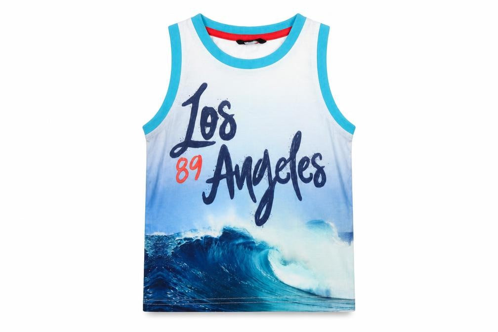 George Girls White   Basic Tank Size 4-5 Years