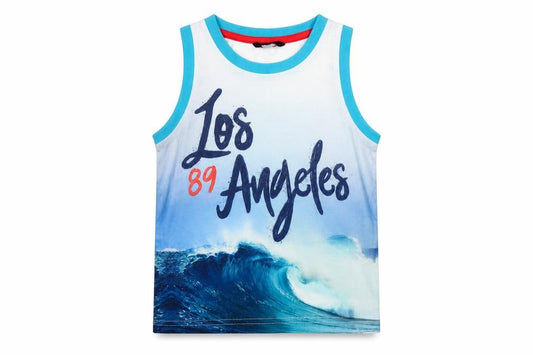 George Girls White   Basic Tank Size 4-5 Years