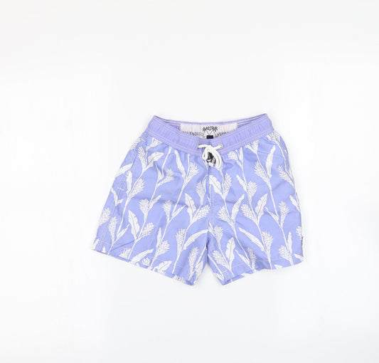 pink house Boys Purple   Bermuda Shorts Size 6 Years - Swim Short