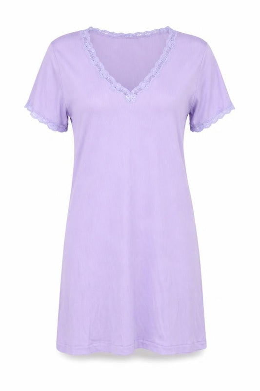 M&Co Womens Purple Striped  Mini  Size S