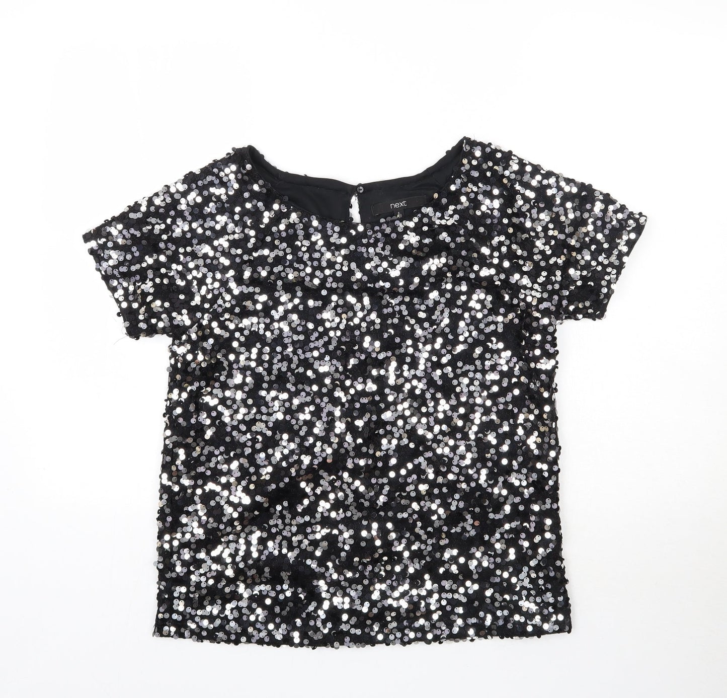 NEXT Womens Black   Basic Blouse Size 6