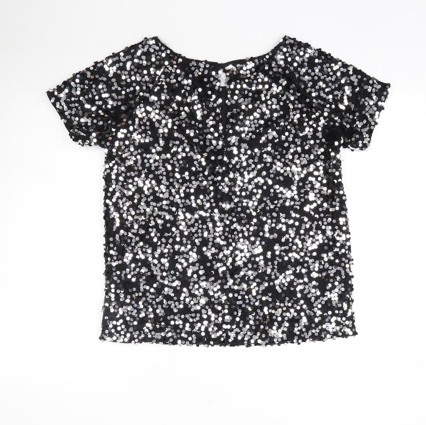 NEXT Womens Black   Basic Blouse Size 6