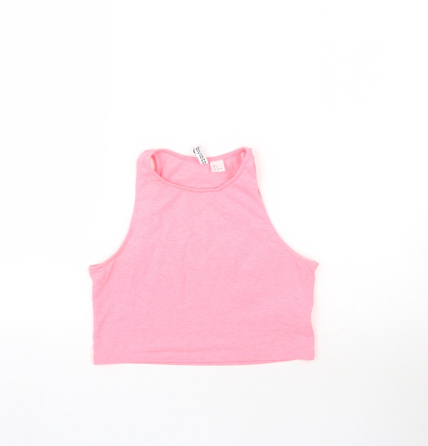 H&M Womens Pink   Cropped Tank Size S