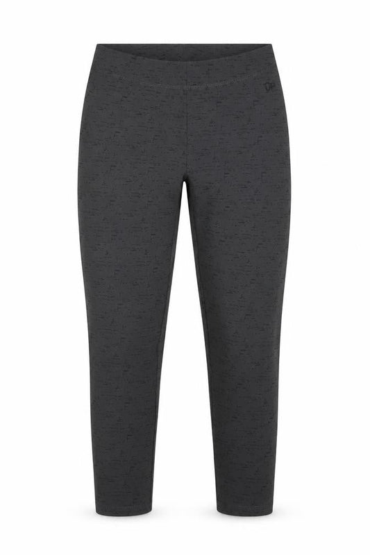 7UP Womens Grey   Capri Leggings Size M L26 in