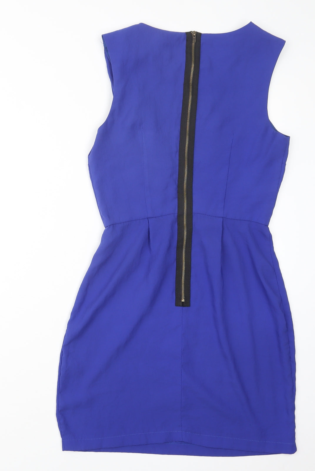 Topshop Womens Blue   A-Line  Size 8