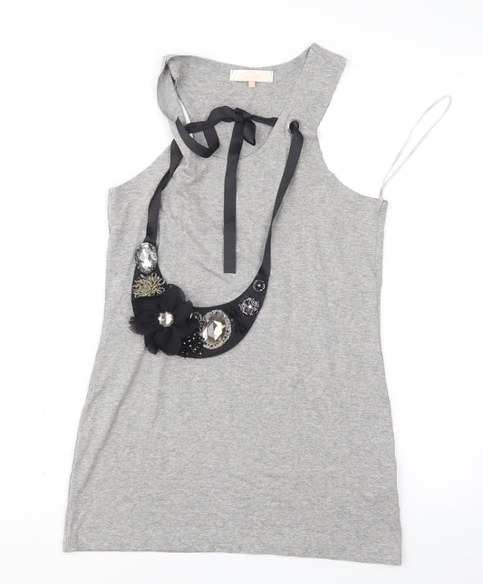 Miso Womens Grey   Basic Tank Size 10