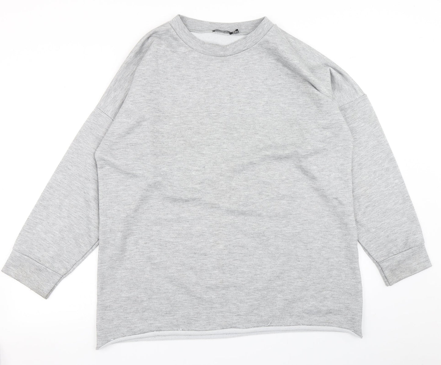I SAW IT FIRST Womens Grey   Pullover Sweatshirt Size 14