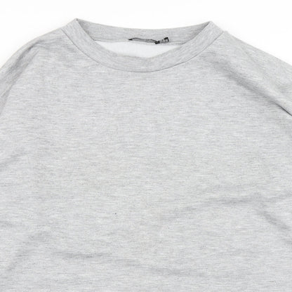 I SAW IT FIRST Womens Grey   Pullover Sweatshirt Size 14