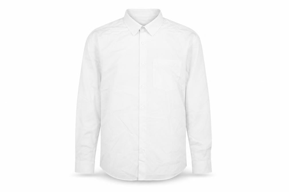 George Boys White   Basic Button-Up Size 11-12 Years