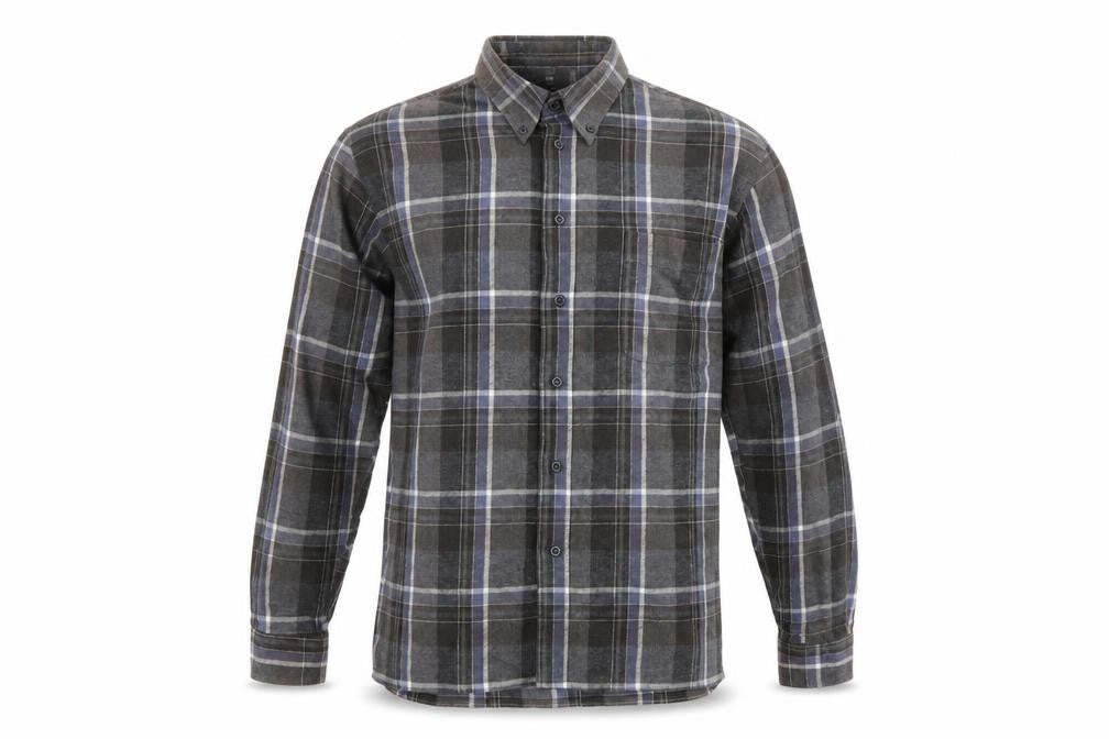 mc panthon Mens Multicoloured Check   Button-Up Size M