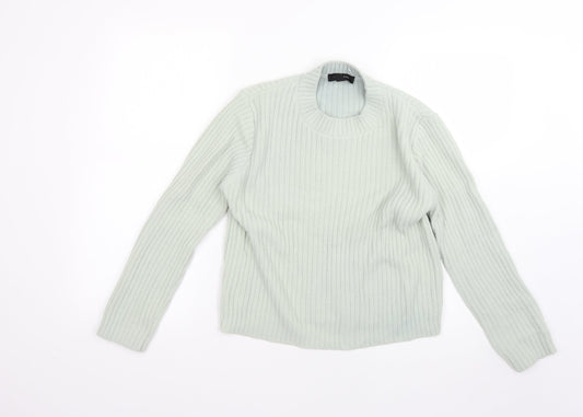 New Look Womens Green   Pullover Jumper Size 12