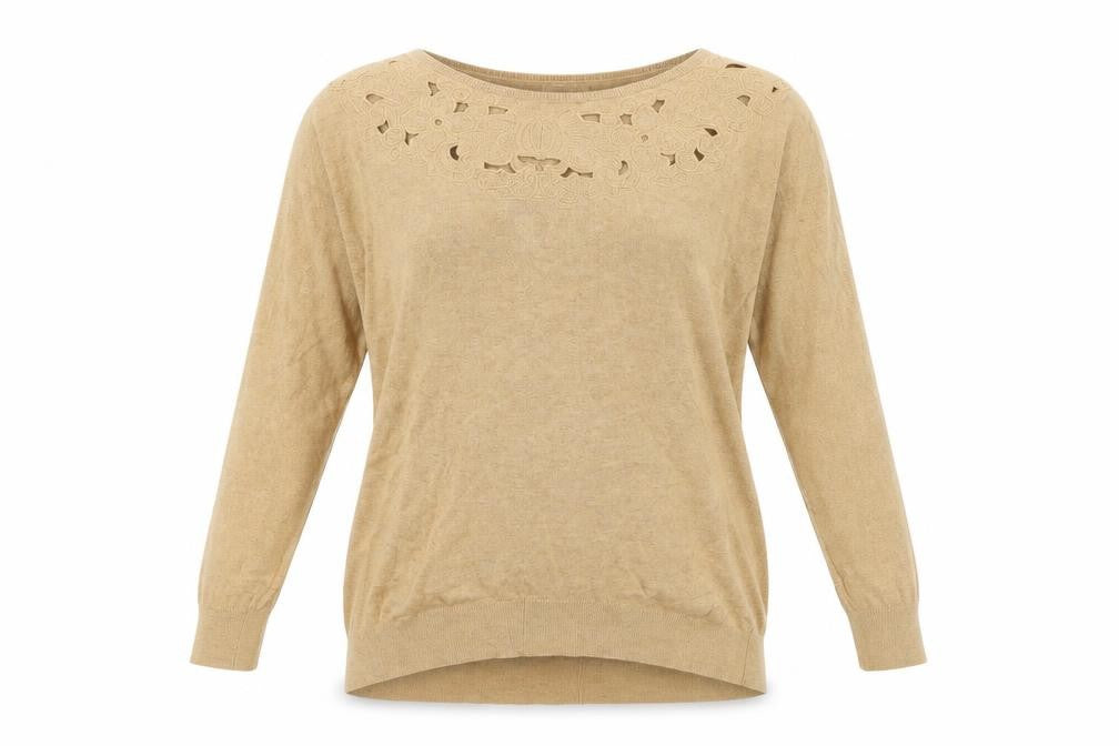 Monsoon Womens Brown   Pullover Jumper Size S