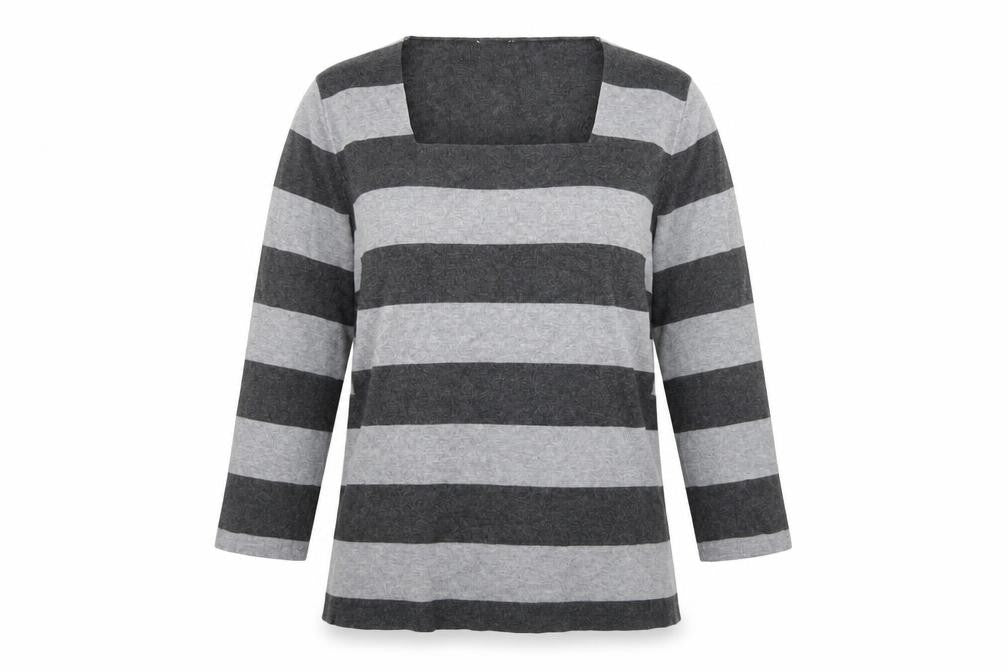 aw Womens Multicoloured Striped  Pullover Jumper Size 10