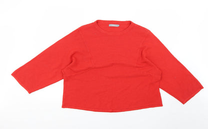Preloved b young Womens Red   Pullover Jumper Size XL - Front