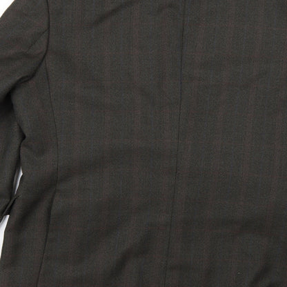 Preworn Mens Green Argyle/Diamond  Jacket Blazer