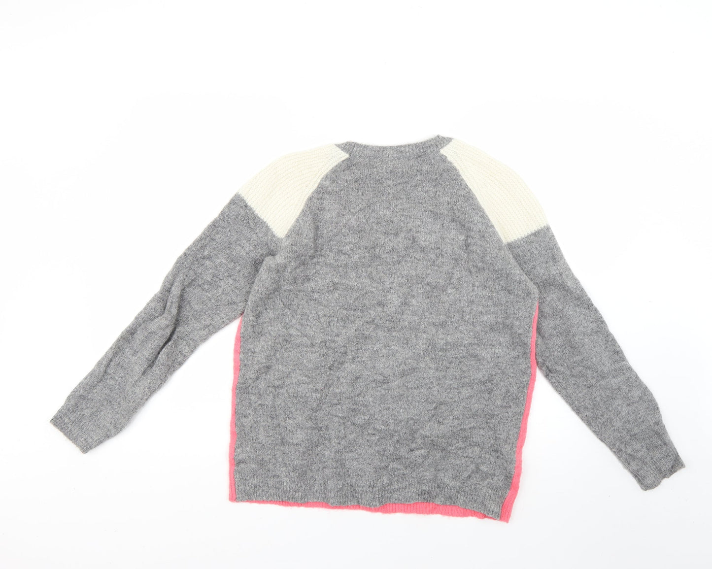 Marks and Spencer Womens Multicoloured Geometric  Pullover Jumper Size 10