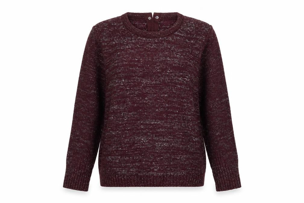 Anthology Womens Purple   Pullover Jumper Size 12