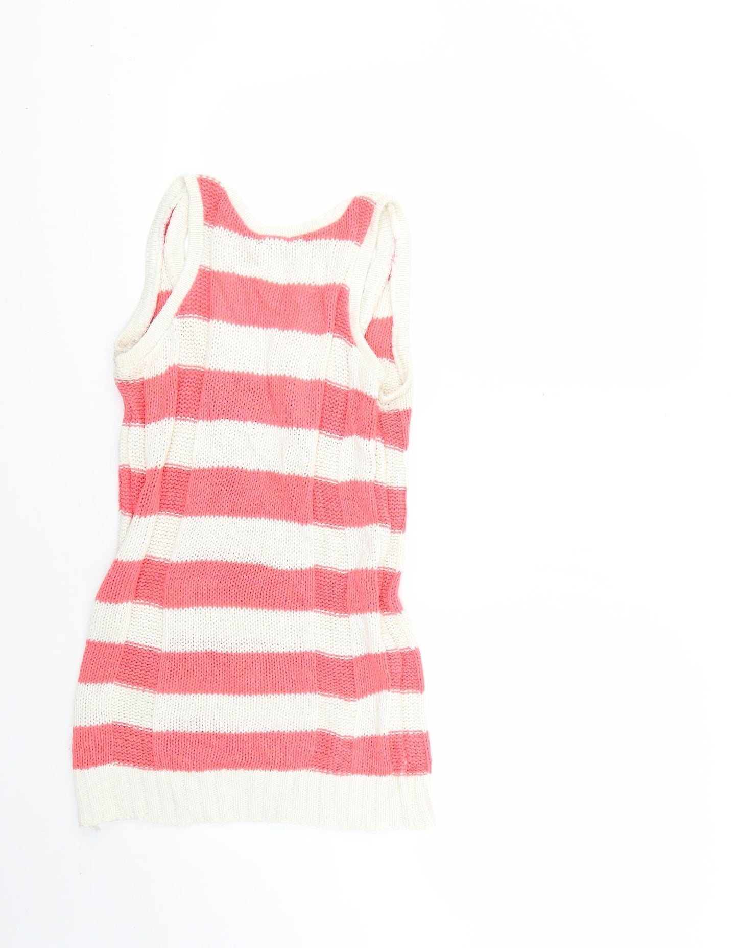 F&F Womens Multicoloured Striped  Pullover Jumper Size 8