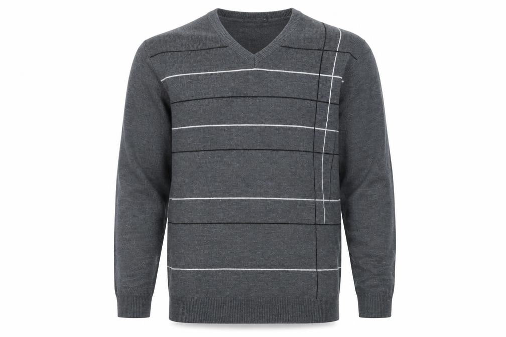 Cedarwood State Mens Grey Pullover Jumper Size M