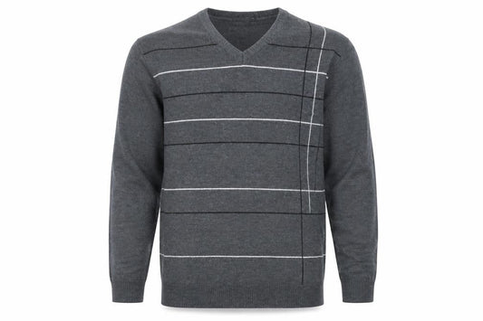 Cedarwood State Mens Grey Pullover Jumper Size M