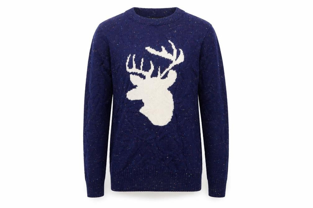 Goodsouls Mens Blue   Pullover Jumper Size S