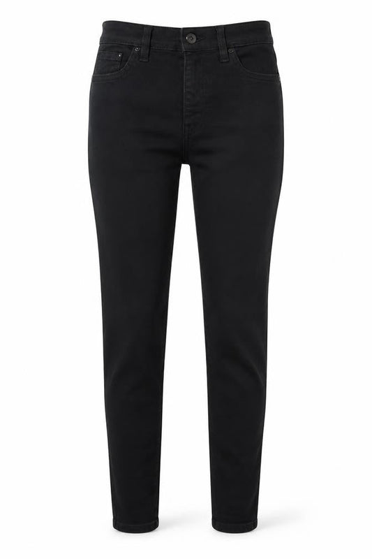 Topshop Womens Black  Denim Skinny Jeans Size 26 in L25 in