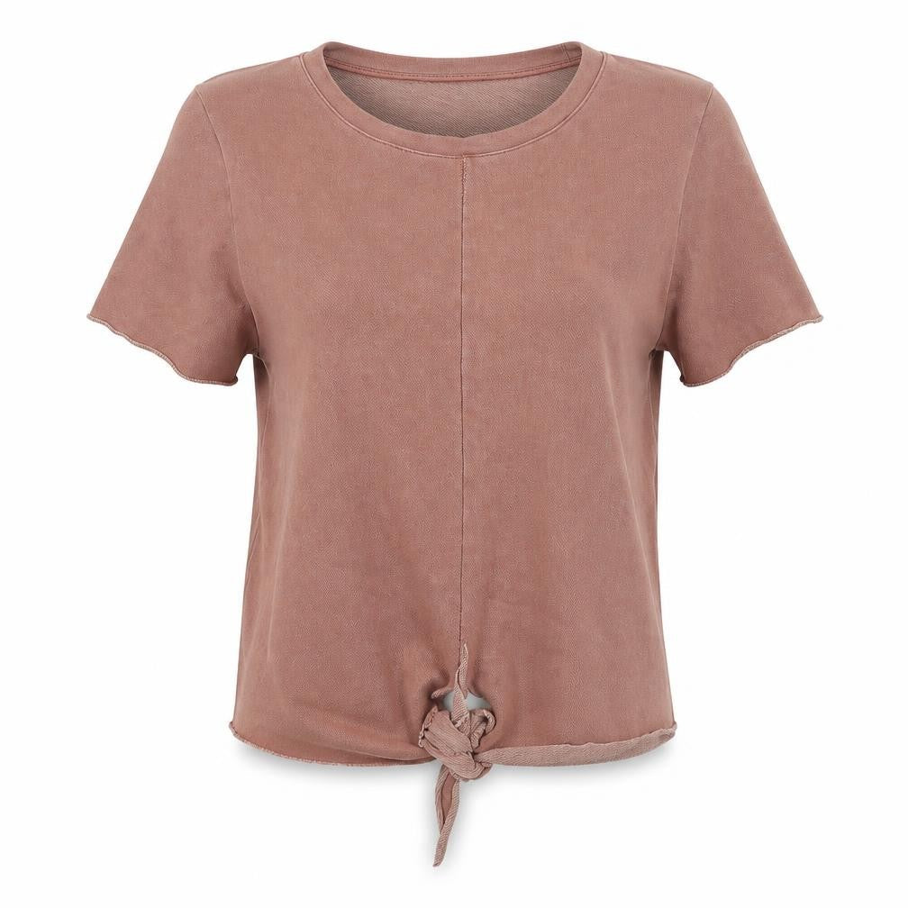 H&M Womens Pink  Jersey Basic T-Shirt Size S