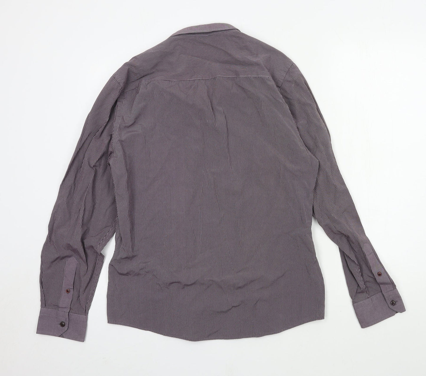 River Island Mens Purple    Button-Up Size M