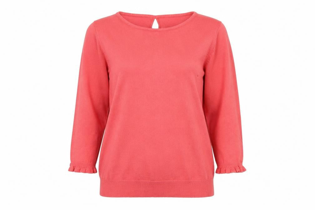 M&Co Womens Multicoloured  Knit Pullover Jumper Size 10