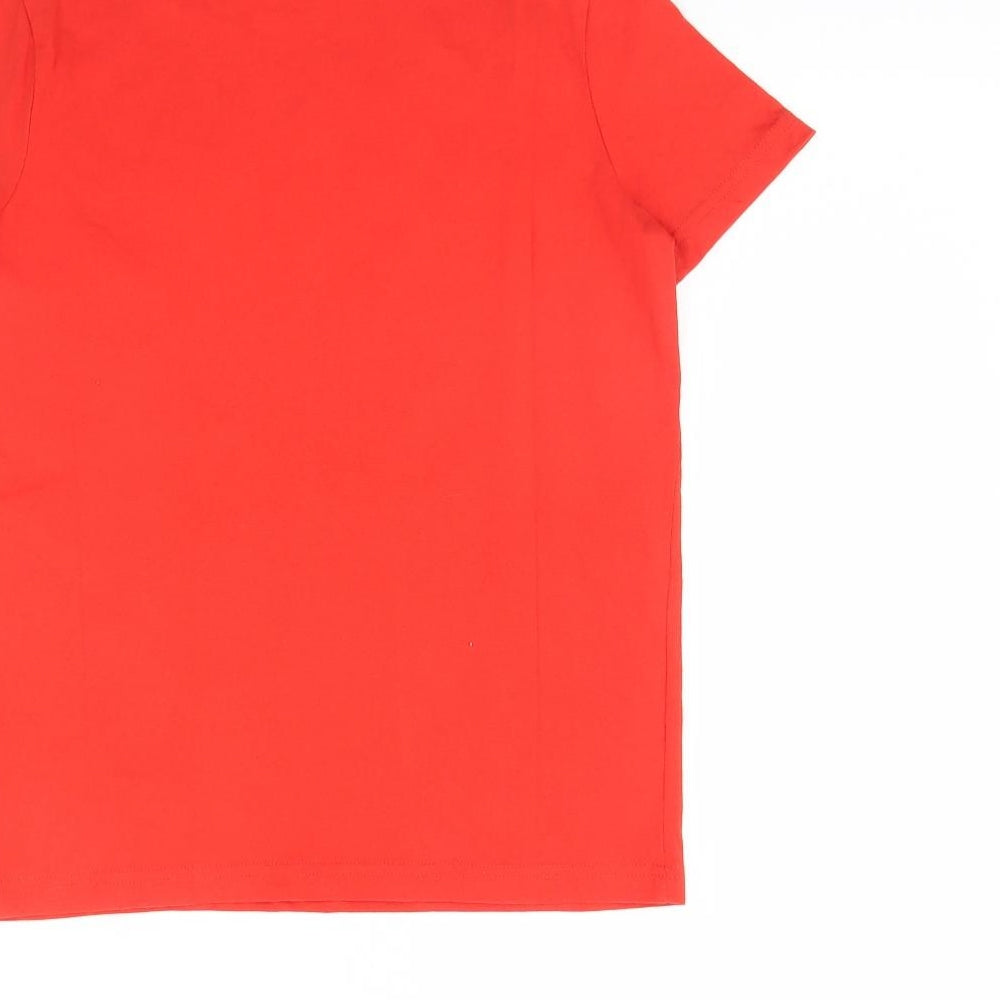 F&F Boys Red   Basic T-Shirt Size 8 Years  - SELFIE