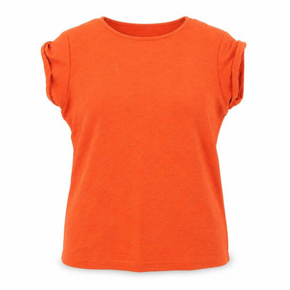 Warehouse Womens Orange   Basic Blouse Size 14