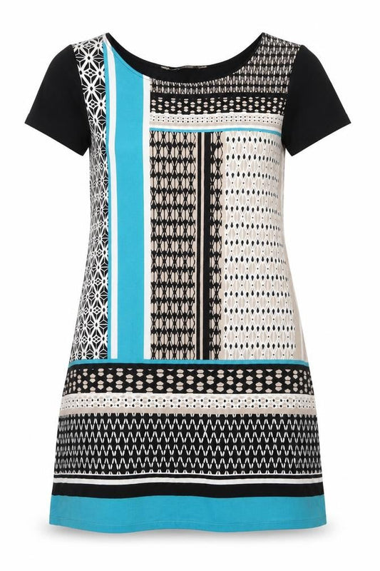 Principles Womens Multicoloured Geometric  Mini  Size 14