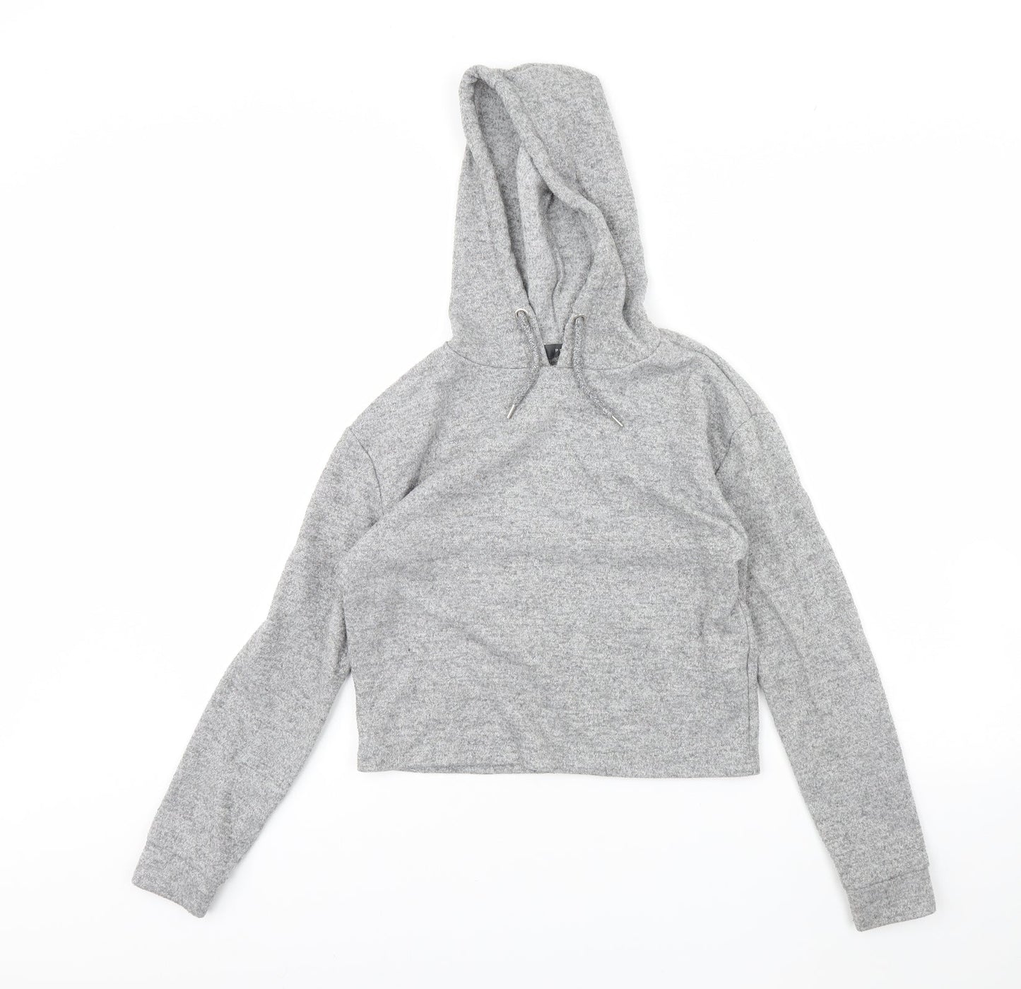 Primark Womens Grey   Pullover Hoodie Size 2XS