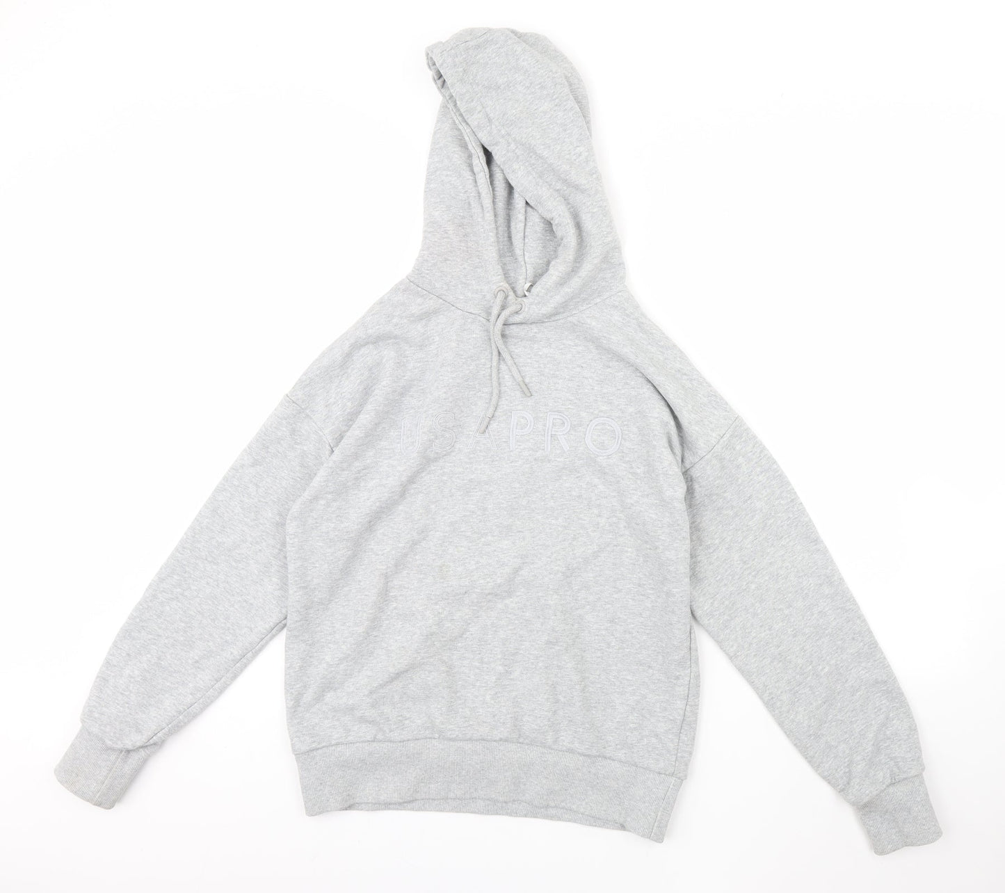 USA Pro Womens Grey   Pullover Hoodie Size 12