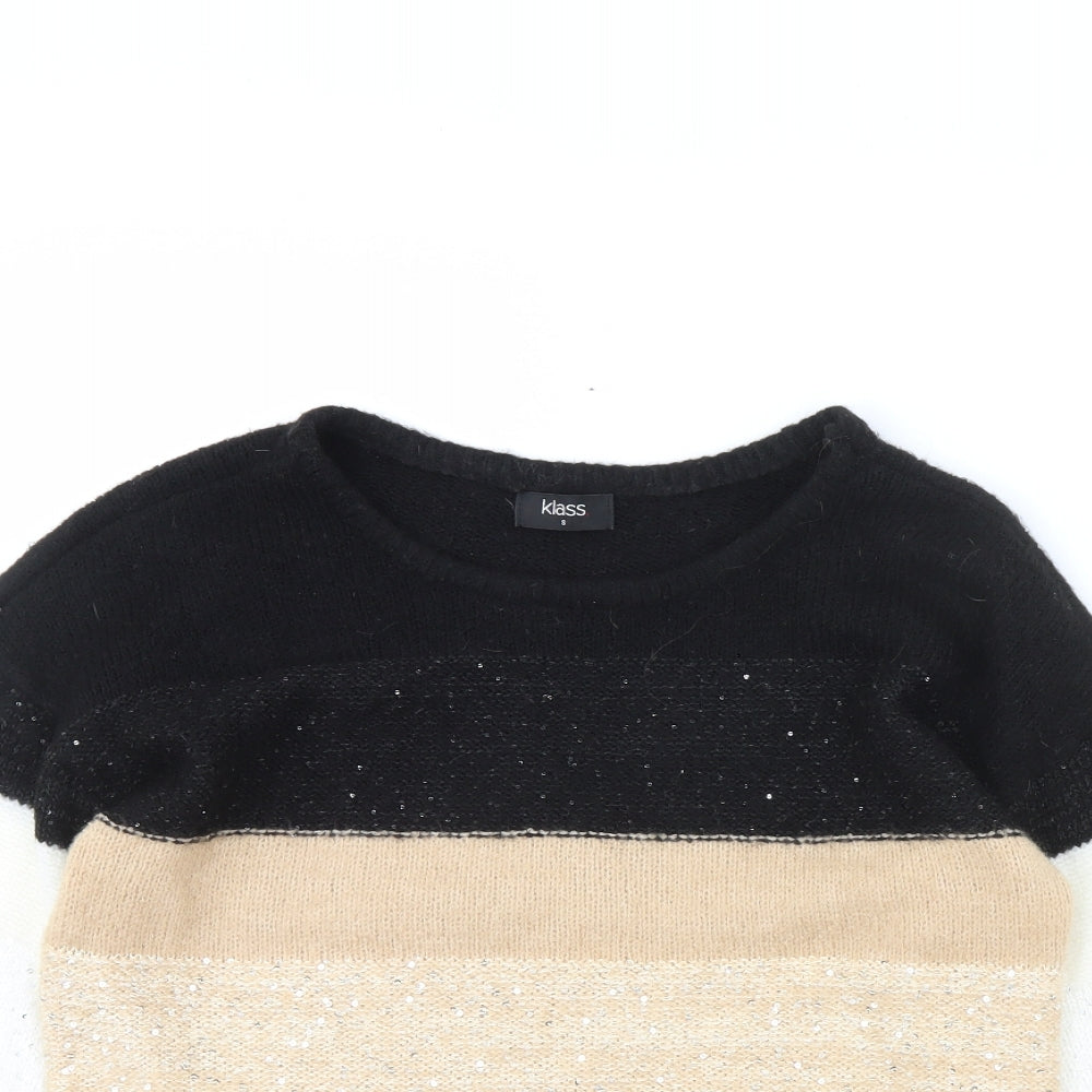 Klass  Womens Beige   Pullover Jumper Size S