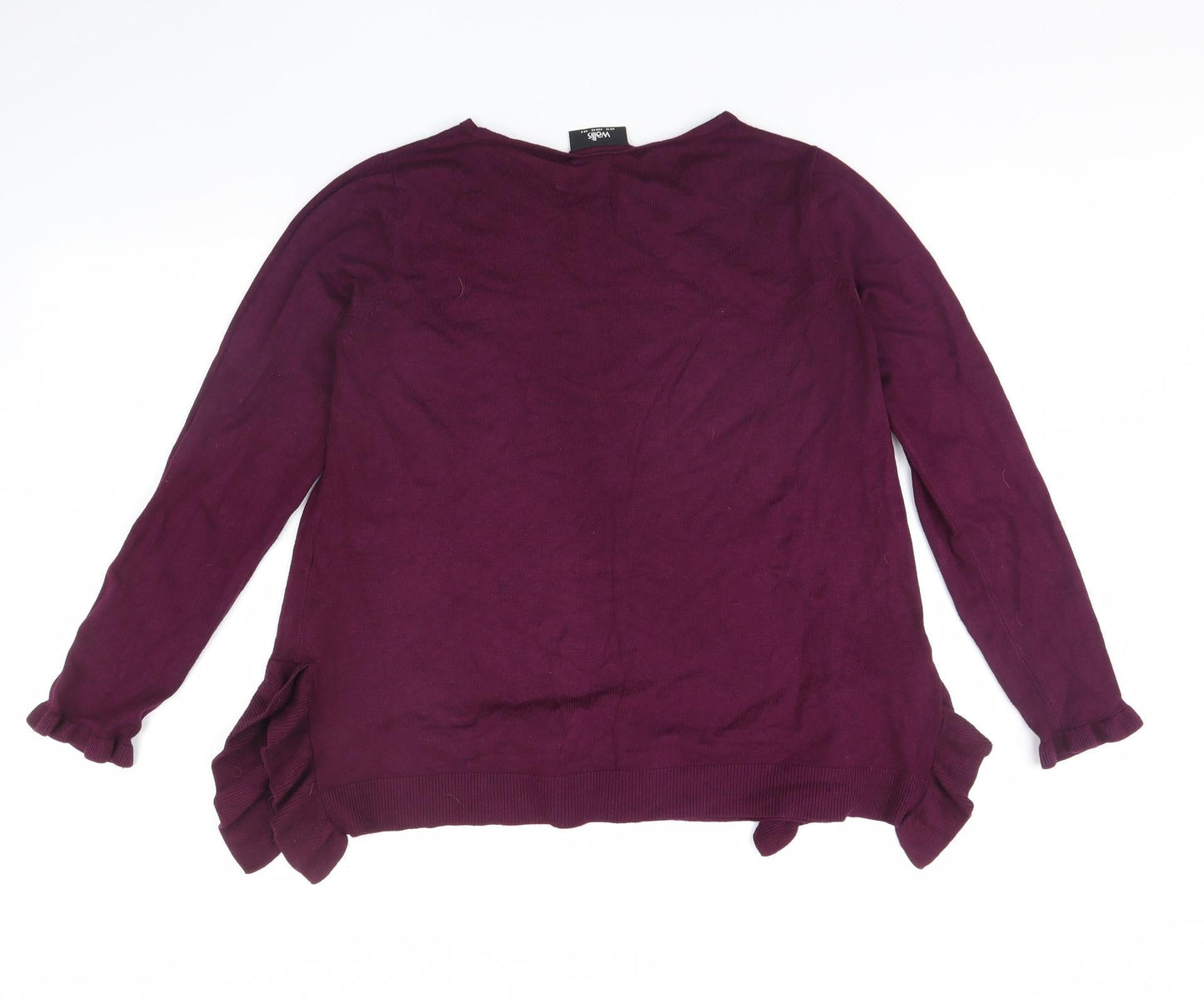 Wllis Womens Purple   Pullover Jumper Size 12