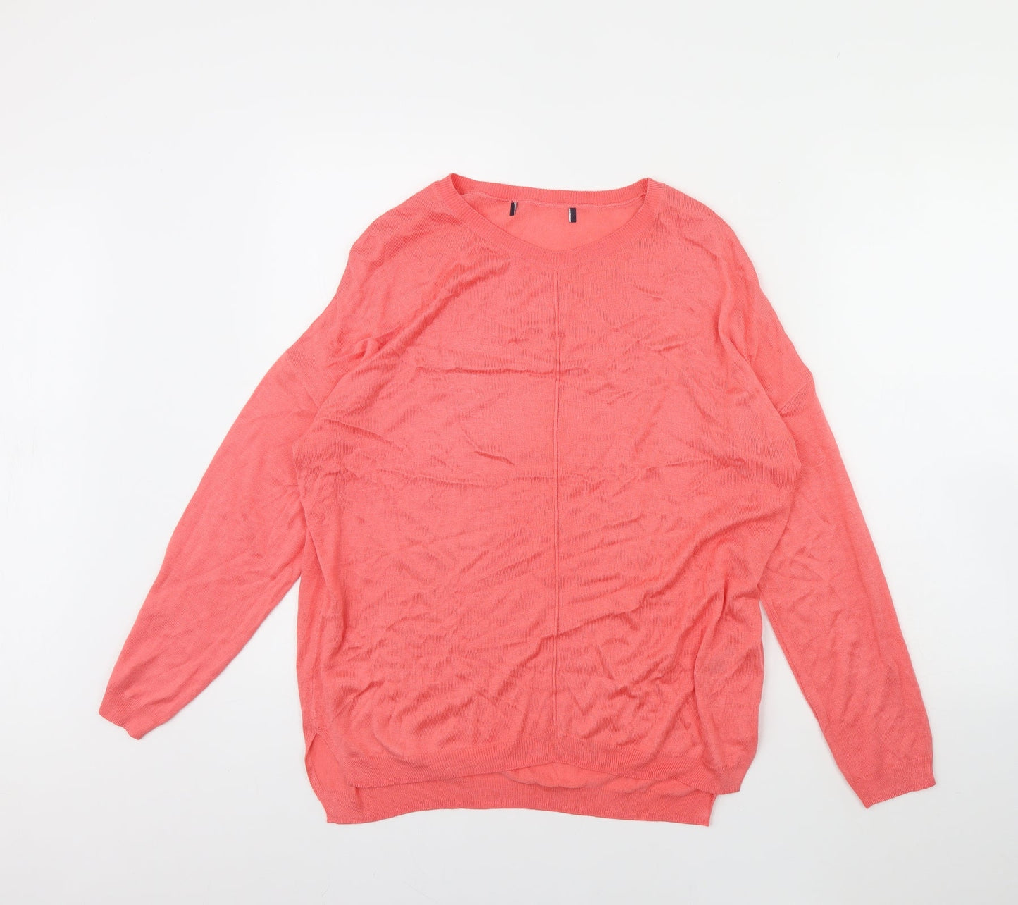 M&S Womens Pink   Pullover Jumper Size L