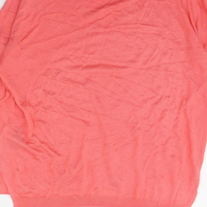 Marks & Spencer Womens Pink   Pullover Jumper Size L
