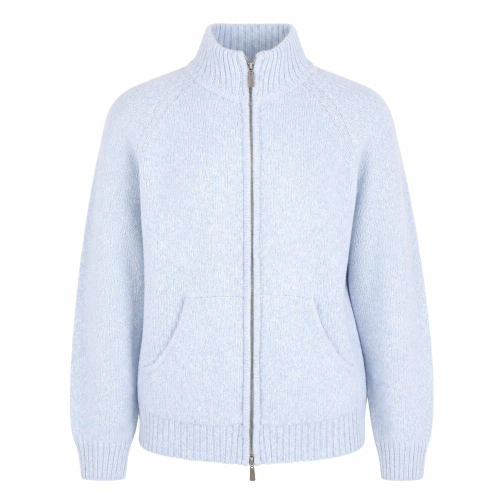Jumper Womens Blue   Full Zip Sweatshirt Size M