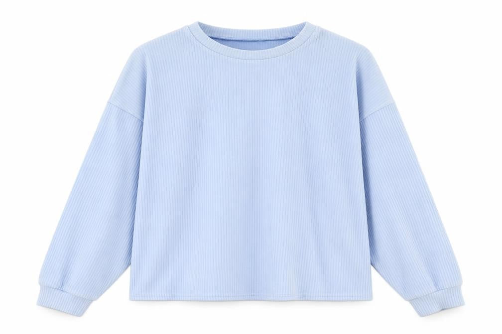 New Look Womens Blue Striped  Pullover Jumper Size L