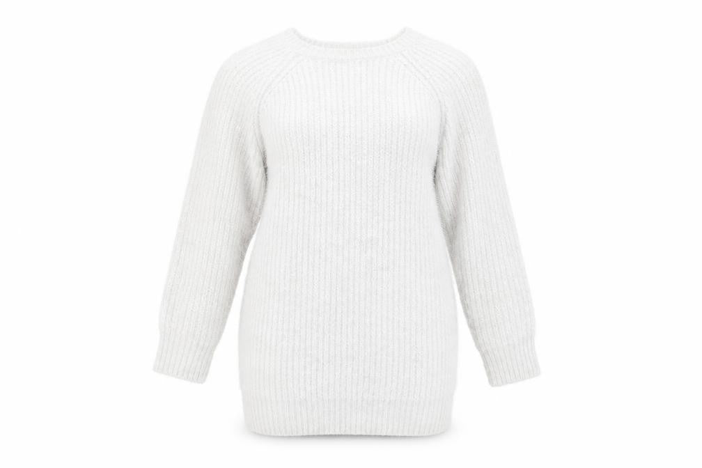 River Island Womens Silver   Pullover Jumper Size 8