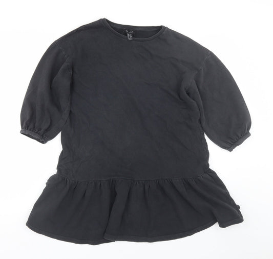 New Look Womens Black   Pullover Sweatshirt Size 6