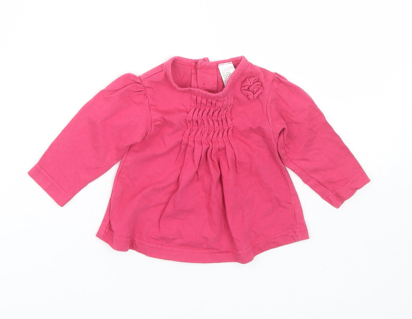 Baby Baby Pink   Basic T-Shirt Size 0-3 Months