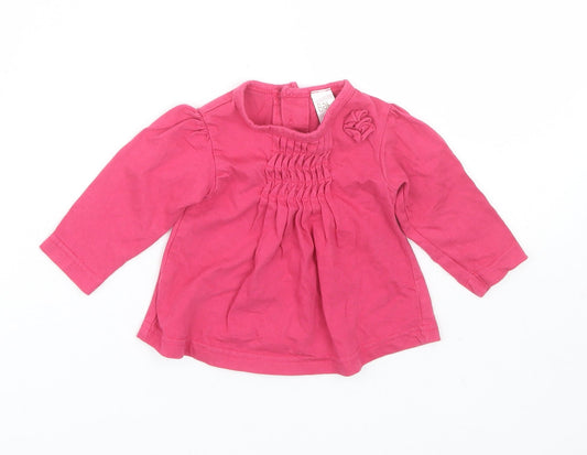 Baby Baby Pink   Basic T-Shirt Size 0-3 Months