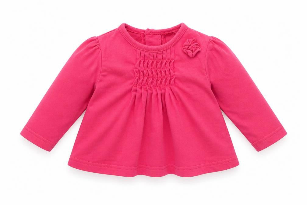 Baby Baby Pink   Basic T-Shirt Size 0-3 Months