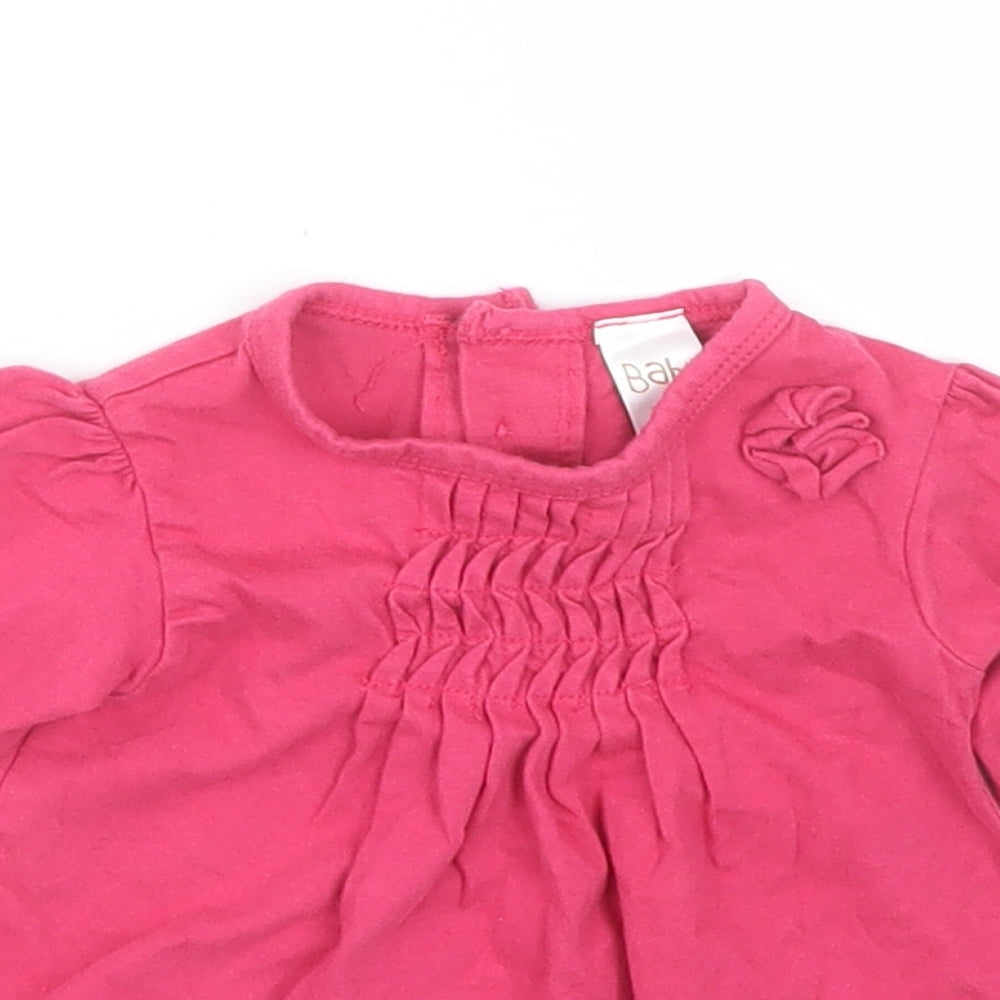 Baby Baby Pink   Basic T-Shirt Size 0-3 Months