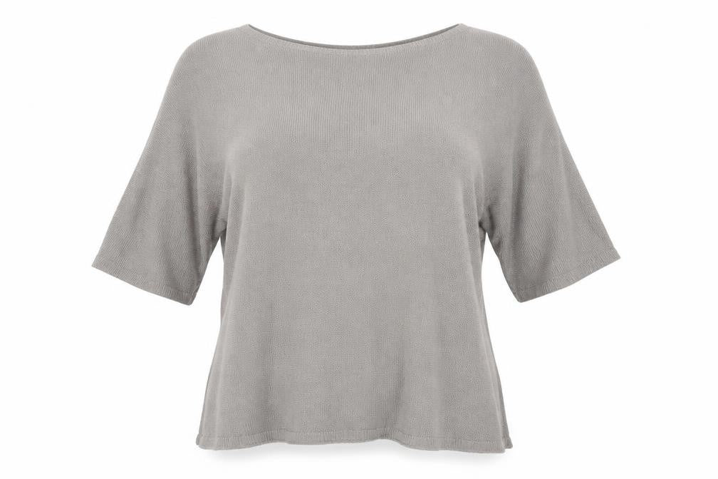 Preworn Womens Grey   Basic T-Shirt Size L