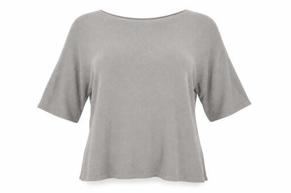 Preworn Womens Grey   Basic T-Shirt Size L