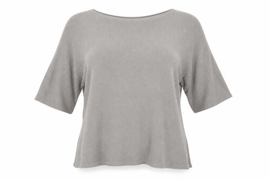 Preworn Womens Grey   Basic T-Shirt Size L
